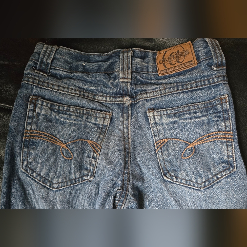 Carters kids Classic Blue Denim Jeans sz5 - Picture 5 of 8